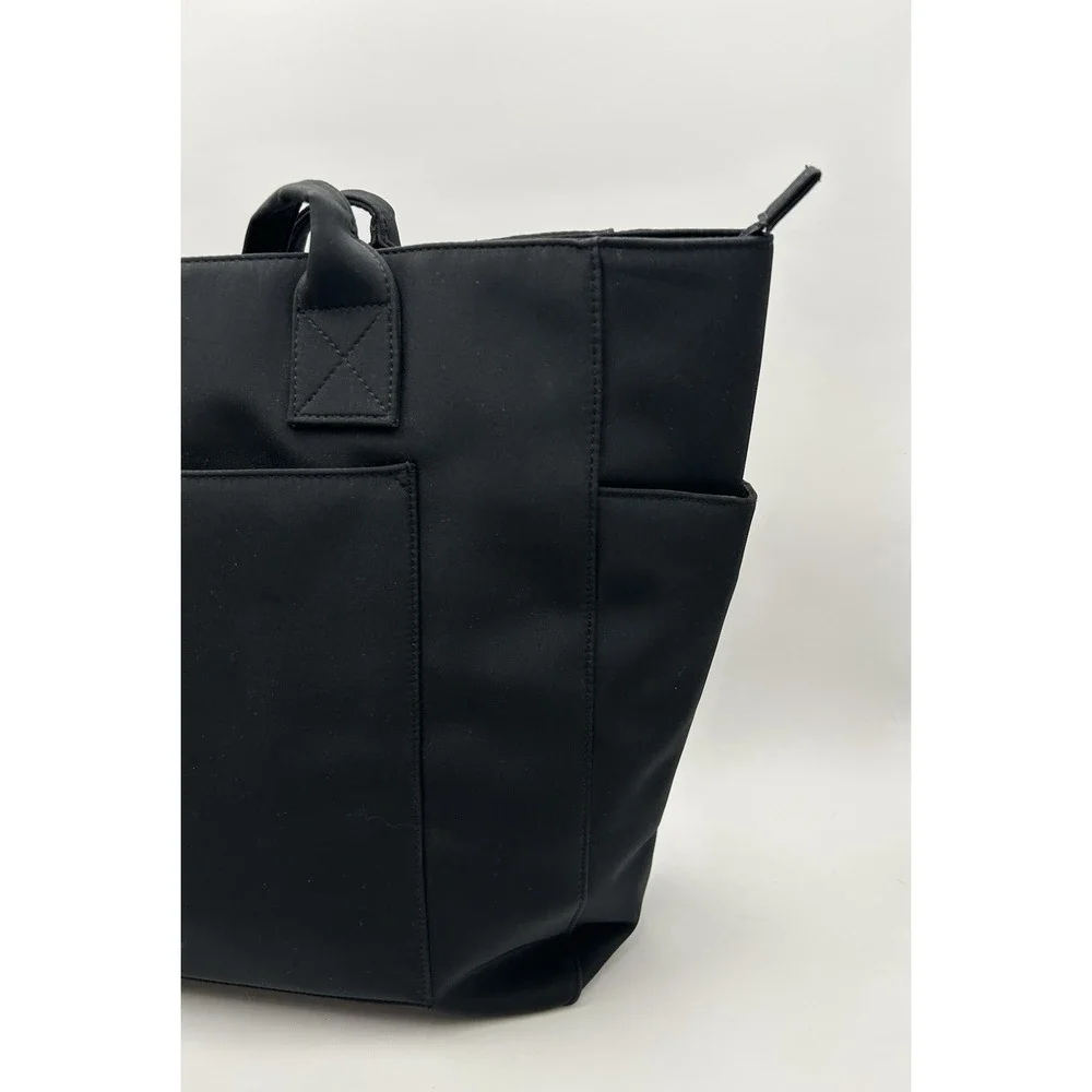 L.L.‎ Bean Large Black Computer Shoulder Tote Bag Multiple Pockets Professional